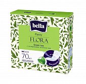 Купить bella (белла) прокладки panty flora с экстрактом зеленого чая 70 шт в Арзамасе