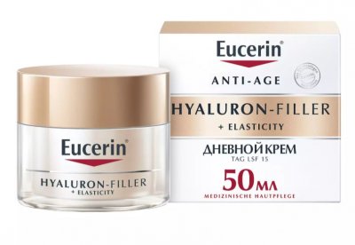 Купить eucerin hyaluron-filler+elasticity (эуцерин) крем для лица дневной 50 мл в Арзамасе