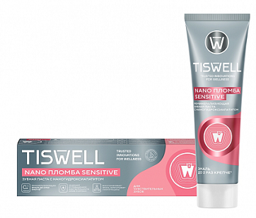 Tiswell (Тисвелл) зубная паста реминерализующая с наногидроксиапатитом для чувствительных зубов 110 г