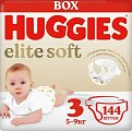 Купить huggies (хаггис) подгузники elitesoft 5-9кг 144 шт в Арзамасе