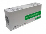 Купить аторвастатин, таблетки, покрытые пленочной оболочкой 10мг, 30 шт в Арзамасе