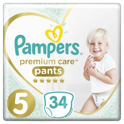 Купить pampers premium care (памперс) подгузники-трусы 5 юниор 12-17кг, 34шт в Арзамасе