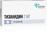 Купить тизанидин, таблетки 2мг, 30шт в Арзамасе