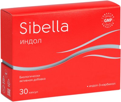Купить sibella (сибелла) индол 150, капсулы 230мг, 30 шт бад в Арзамасе