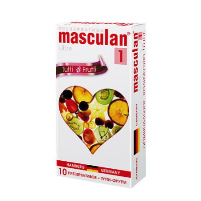 Купить masculan-1 (маскулан) презервативы ультра тутти-фрутти 10шт в Арзамасе
