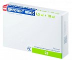 Купить диротон плюс, капсулы с модифицированным высвобождением 1,5мг+10мг, 28 шт в Арзамасе