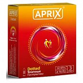 Купить aprix (априкс) презервативы доттед (точечные) 3шт в Арзамасе