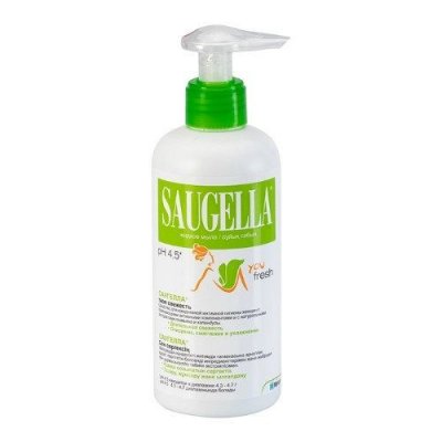 Купить saugella (саугелла) средство для интимной гигиены you fresh, 250мл в Арзамасе