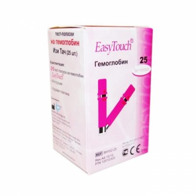 Купить тест-полоски easytouch (изи тач) гемоглобин, 25 шт в Арзамасе