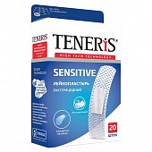 Купить пластырь teneris sensitive (тенерис) бактерицидный ионы ag нетканная основа, 20 шт в Арзамасе