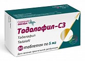 Купить тадалафил-сз, таблетки покрытые пленочной оболочкой 5 мг, 60 шт в Арзамасе