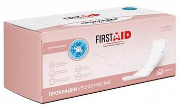 Прокладки урологические для женщин Ultra First Aid (Ферстэйд) 28 in Прокладки урологические для женщин Ultra First Aid (Ферстэйд) 28 in