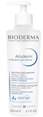Купить bioderma atoderm (биодерма атодерм) гель-крем для лица и тела интенсив 200мл в Арзамасе