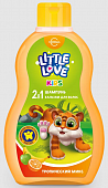 Купить little love (литтл лав) шампунь+бальзам для волос 2в1 детский тропический микс, 400мл  в Арзамасе
