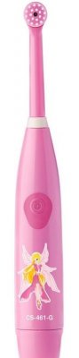 Купить зубная щетка электрическая cs medica kids cs-461-g, розовая в Арзамасе