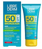 Купить librederm bronzeada (либридерм) крем солнцезащитный для лица матирующий spf50, 50мл в Арзамасе