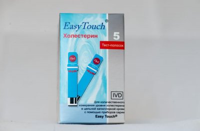 Купить тест-полоски easytouch (изи тач) холестерин, 5 шт в Арзамасе
