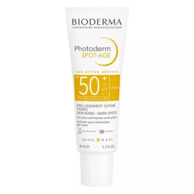 Купить bioderma photoderm (биодерма фотодерм) крем против пигментации и морщин для лица, 40мл spf50+ в Арзамасе