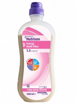 Купить nutrison (нутризон) энергия смесь для энтерального питания с пищевыми волокнами, бутылка 1л в Арзамасе