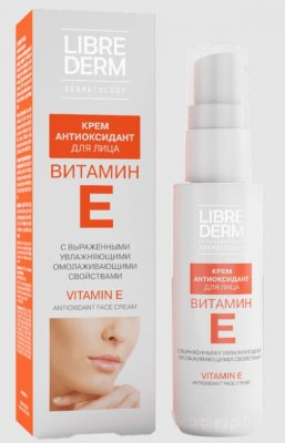 Купить librederm витамин е (либридерм) крем-антиоксидант для лица, 50мл в Арзамасе