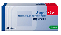 Купить аторис, таблетки, покрытые пленочной оболочкой 30мг, 30 шт в Арзамасе