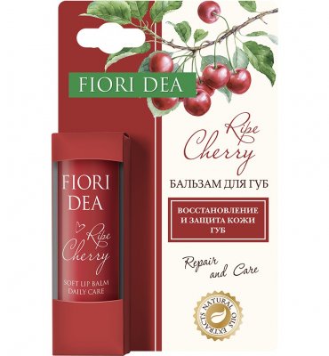 Купить фьери дея (fiori dea), бальзам для губ смягчающий спелая вишня, 4,5г в Арзамасе