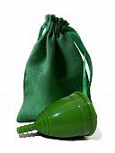 Купить онликап (onlycup) менструальная чаша серия лен размер s, зеленая в Арзамасе