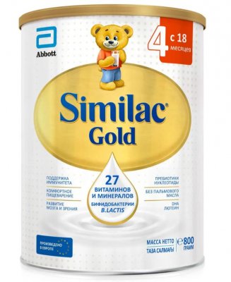Купить симилак (similac) 4 gold сухое молочко напиток детский молочный 800г в Арзамасе