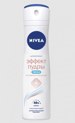 Купить nivea (нивея) део дезодорант спрей эффект пудры fresh, 150мл в Арзамасе
