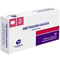 Купить кветиапин-канон, таблетки, покрытые пленочной оболочкой 25мг, 60 шт в Арзамасе