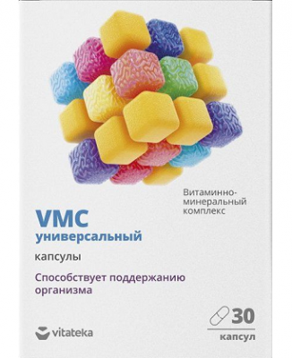 Купить витаминно-минеральный комплекс vmc универсальный витатека, капсулы 30 шт бад в Арзамасе