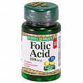 Купить nature's bounty (нэйчес баунти) фолиевая кислота 400мкг, таблетки 100 шт бад в Арзамасе