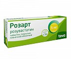 Купить розарт, таблетки, покрытые пленочной оболочкой 5мг, 30 шт в Арзамасе