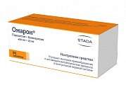 Купить омарон, таблетки 400+25 мг, 60 шт в Арзамасе