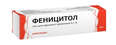 Купить феницитол, гель для наружного примения 0,1%, 30г от аллергии в Арзамасе