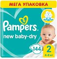 Купить pampers new baby (памперс) подгузники 2 мини 4-8кг, 144шт в Арзамасе