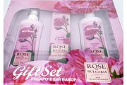 Купить rose of bulgaria (роза болгарии) набор подарочный №3: лосьон для тела 230мл+гель для душа 230мл+ крем для рук 75мл в Арзамасе