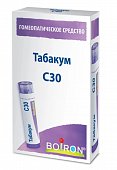 Купить табакум с30, гомеопатический монокомпонентный препарат растительного происхождения, гранулы гомеопатические 4 гр в Арзамасе