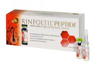 Купить rinfoltil (ринфолтил) пептид липосомальная сыворотка против выпадения волос, 30 шт + дозатор, 3 шт в Арзамасе