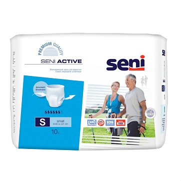 Seni (Сени) трусы Актив смол 10шт Seni (Сени) трусы Актив смол 10шт