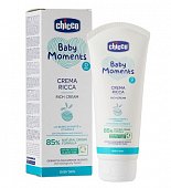 Купить chicco baby moments (чикко) крем питательный для новорожденных, 100мл в Арзамасе