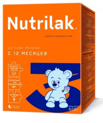 Купить нутрилак 3 (nutrilak 3) молочко детское с 12 месяцев, 600г в Арзамасе