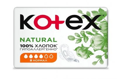 Купить kotex natural (котекс) прокладки нормал 8шт в Арзамасе