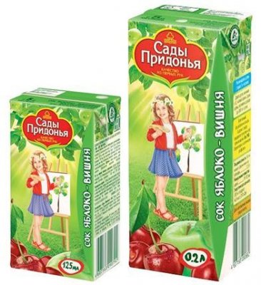 Купить сады придонья сок, ябл/виш 125мл (сады придонья апк, россия) в Арзамасе