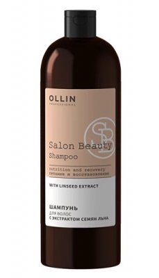 Купить ollin prof salon beauty (оллин) шампунь для волос с экстрактом семян льна, 1000 мл в Арзамасе