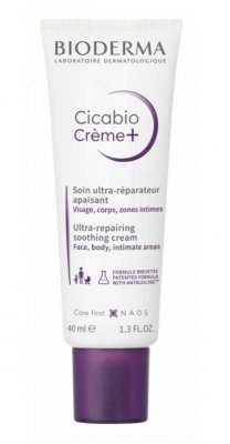 Купить bioderma cicabio (биодерма цикабио) крем плюс восстанавливающий и успокаивающий, crème+ 40мл в Арзамасе