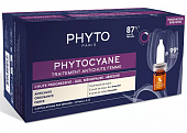 Купить phytosolba phytocyane (фитосольба фитоциан) сыворотка против выпадения волос для женшин, флакон 5мл 12 шт в Арзамасе