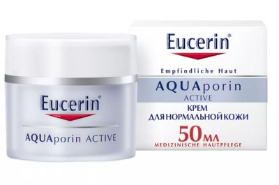 Купить eucerin aquaporin active (эуцерин) крем для лица для чувствительной, норм и комбинир кожи интенсивное увлажнение 50 мл в Арзамасе