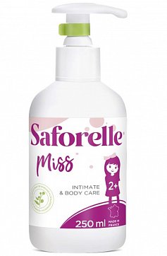 Saforelle Miss (Сафорель Мисс), гель для интимной гигиены Детский 250мл