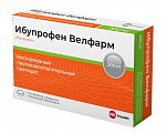 Купить ибупрофен велфарм, таблетки, покрытые пленочной оболочкой 200мг, 30шт в Арзамасе